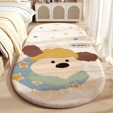Thảm Trải Sàn Dài Giả Cashmere 40x120cm Lông Cừu Mềm Mại, Chùi Chân, Thấm Hút, Decor Phòng Ngủ Giá 65.000