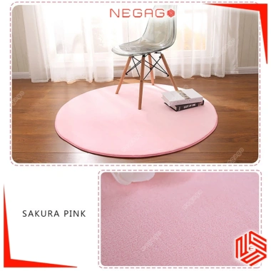 Thảm trải sàn ĐỎ đa dạng size 1x1.6m, 1.6x2m, tròn 1m & 1.2m - NEGAGO giảm 176k