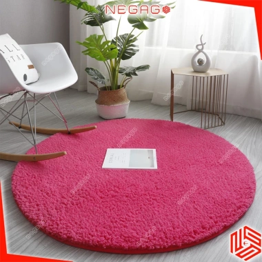 Thảm trải sàn ĐỎ đa dạng size 1x1.6m, 1.6x2m, tròn 1m & 1.2m - NEGAGO giảm 176k