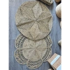 Thảm trải sàn kích thước lớn, thảm cói tròn decor, phù hợp phòng khách, trẻ em, giá chỉ 280.000 VND 9