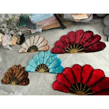 Thảm Trải Sàn Lông Tơ Cao Cấp 70x140 5 Màu Sang Trọng Giá Giảm 470k