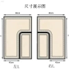 Thảm trải sàn nhà bếp góc L bùn tảo cát - Thấm nước nhanh, khô nhanh, chống bám bẩn, giá ưu đãi 466.975₫ 7