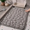 Thảm Trải Sàn Nhà Tắm Thấm Hút Nước - Họa Tiết Đá Nổi, Chống Trơn Trượt, 39.000₫ 7