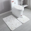 Thảm Trải Sàn Nhà Vệ Sinh Giả Đá Cẩm Thạch 3 Món Cao Cấp Tiện Lợi Thẩm Mỹ Giá Ưu Đãi 132.300 4