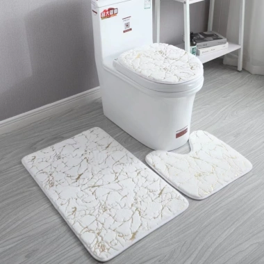 Thảm Trải Sàn Nhà Vệ Sinh Giả Đá Cẩm Thạch 3 Món Cao Cấp Tiện Lợi Thẩm Mỹ Giá Ưu Đãi 132.300 10 Thảm Trải Sàn Nhà Vệ Sinh Giả Đá Cẩm Thạch 3 Món Cao Cấp Tiện Lợi Thẩm Mỹ Giá Ưu Đãi 132.300 10