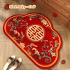 Thảm Trải Sàn Siêu Thấm Hút Đỏ May Mắn – Thảm Lau Chân Tảo Bùn Napas Khô Nhanh, Chống Trượt, Decor Nhà – Giá 52.000₫ 8