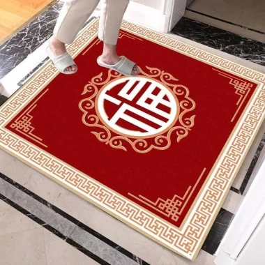 Thảm trải sàn tấm lót chân cửa ra vào hiên nhà - Chống trượt, thấm nước, hình vuông, chỉ 148.000đ