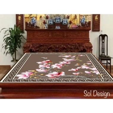 Thảm Trải Sập 1m6x2m và 1m8x2m2 Giá 243.600đ - Chống Trượt, Dễ Vệ Sinh, Giá Tốt
