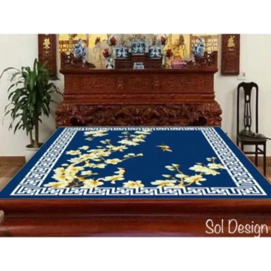 Thảm Trải Sập 1m6x2m và 1m8x2m2 Giá 243.600đ - Chống Trượt, Dễ Vệ Sinh, Giá Tốt