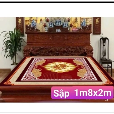 Thảm Trải Sập 1m8x2m Hoàng Gia - Thảm Chiếu Ngựa Đẹp, Giá Ưu Đãi 280.000₫ 4 Thảm Trải Sập 1m8x2m Hoàng Gia - Thảm Chiếu Ngựa Đẹp, Giá Ưu Đãi 280.000₫ 4