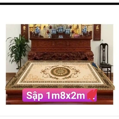 Thảm Trải Sập 1m8x2m Hoàng Gia - Thảm Chiếu Ngựa Đẹp, Giá Ưu Đãi 280.000₫