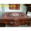 Thảm trải sập chiếu ngựa trống đồng vàng - Giá ưu đãi 250k, chất liệu bền, chống trượt 2