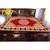 Thảm trải sập chiếu ngựa trống đồng vàng - Giá ưu đãi 250k, chất liệu bền, chống trượt 3