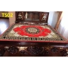 Thảm trải sập chiếu ngựa trống đồng vàng - Giá ưu đãi 250k, chất liệu bền, chống trượt 5