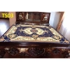 Thảm trải sập chiếu ngựa trống đồng vàng - Giá ưu đãi 250k, chất liệu bền, chống trượt 6