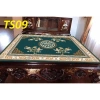 Thảm trải sập chiếu ngựa trống đồng vàng - Giá ưu đãi 250k, chất liệu bền, chống trượt 7