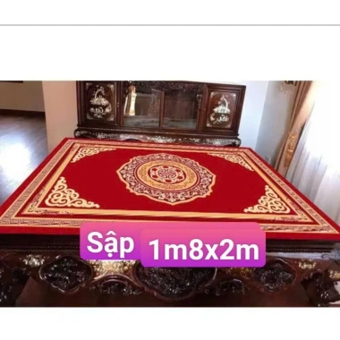 Thảm Trải Sập Ngựa 1m8x2m - Ảnh Thật, Siêu Bền, Giá Giảm 260k (Giá Gốc 319.800) 4