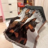 Thảm Tranh Dobermann Decor - Trải Sàn, Treo Tường, Phù Hợp Camping Picnic Sofa - 495.000₫ 6