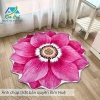 Thảm tròn Bali 1m/60cm KIM HUỆ X03 - Trải chân giường, ngủ, khách, 59.000 VNĐ 4