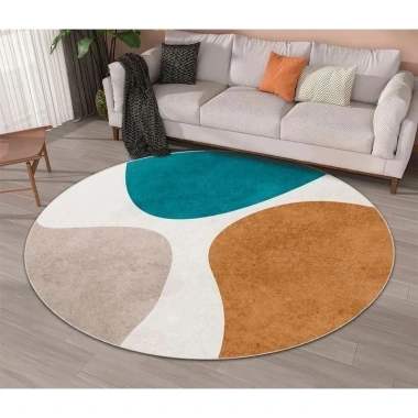 Thảm Tròn Bali 5D phong cách Bắc Âu - 1m, 1.2m, 1.4m, 1.6m - Giá chỉ 79.000 VND