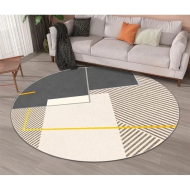 Thảm Tròn Bali 5D phong cách Bắc Âu - 1m, 1.2m, 1.4m, 1.6m - Giá chỉ 79.000 VND