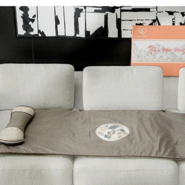 Thảm và Gối Điện Ngải Cứu Biosleep 150x60cm An toàn, Bảo Hành 6 Tháng, Giá 230k 4