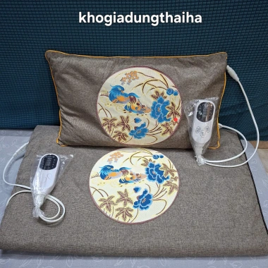 Thảm và Gối Ngải Cứu Giảm Đau Xương Khớp, Ngủ Ngon, Tuần Hoàn Máu, Giá 150.000đ