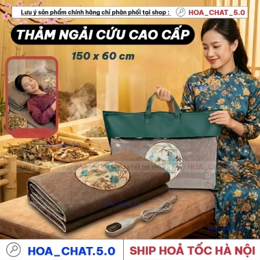 Thảm và Gối Ngải Cứu Hoàng Thịnh An Ngủ ngon, sâu giấc, giảm đau cổ vai gáy 105k 2 Thảm và Gối Ngải Cứu Hoàng Thịnh An Ngủ ngon, sâu giấc, giảm đau cổ vai gáy 105k 2