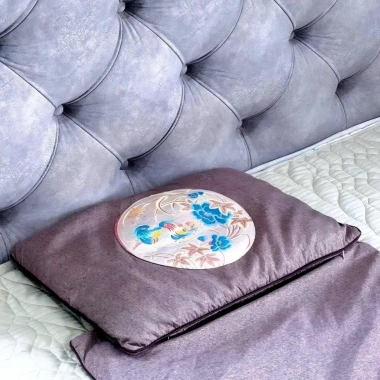 Thảm và Gối Ngải Cứu Hoàng Thịnh An Ngủ ngon, sâu giấc, giảm đau cổ vai gáy 105k 4 Thảm và Gối Ngải Cứu Hoàng Thịnh An Ngủ ngon, sâu giấc, giảm đau cổ vai gáy 105k 4
