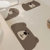 Thảm vệ sinh phòng tắm hoạt hình chữ U sáng tạo, chống trượt, giá ưu đãi 90.936₫ 3