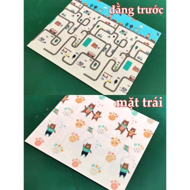 Thảm Xốp 2 Mặt Chống Nước Dày 1cm Cho Bé Tập Bò Giá Ưu Đãi 139k