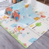 Thảm xốp gấp gọn 2 mặt PE cho bé tập bò, chống ngã, chống thấm, chiếu ngủ đa năng - Miu