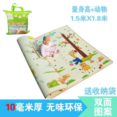 Thảm xốp gấp gọn XPE 2 mặt lót sàn cho bé tập bò, chống ngã, chống thấm, giá xưởng 96.000₫ 3