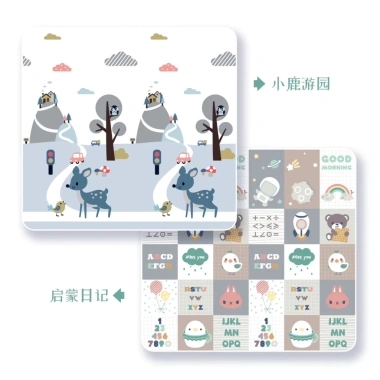Thảm xốp gấp gọn XPE 2 mặt lót sàn cho bé tập bò, chống ngã, chống thấm, giá xưởng 96.000₫ 7
