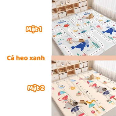 Thảm Xốp Tập Chơi Bé Hình Thú Đáng Yêu, Chống Bẩn, An Toàn, Mềm Mại - 319.000₫ 10