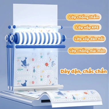 Thảm Xốp Tập Chơi Bé Hình Thú HERO - Lót Sàn Chống Bẩn, An Toàn, Mềm Mại, Giá 305.000₫ 6