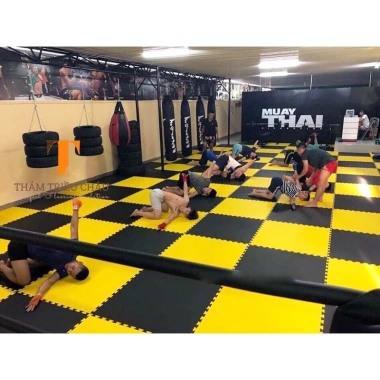 Thảm xốp thể thao 1x1x3cm - Giá 128k, luyện võ, gym, boxing, lót sàn vui chơi 2