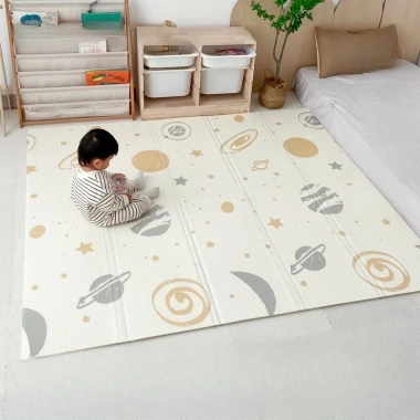 Thảm XPE 200x180cm Chống Nước Gập Lại, Túi Đựng - Thảm Chơi Bé, Tập Bò, Lót Sàn