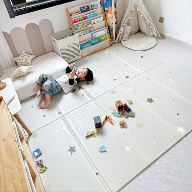 Thảm XPE 200x180cm Chống Nước Gập Lại, Túi Đựng - Thảm Chơi Bé, Tập Bò, Lót Sàn 4 Thảm XPE 200x180cm Chống Nước Gập Lại, Túi Đựng - Thảm Chơi Bé, Tập Bò, Lót Sàn 4