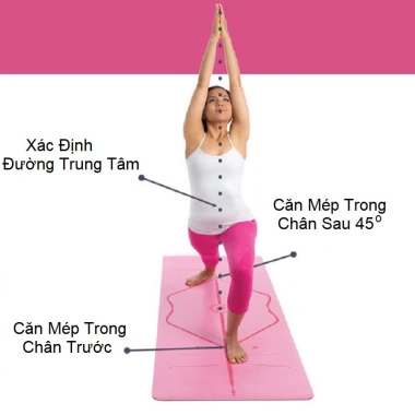 Thảm yoga 10mm - Định tuyến 8mm, cao su 2 lớp TPE, tập gym, giảm còn 199.000₫