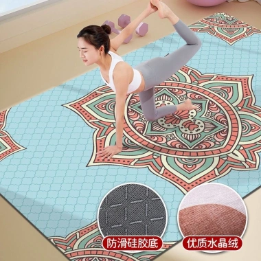 Thảm Yoga 160x200cm 5mm Siêu Mỏng Chống Trượt Kích Thước Lớn, Giá Ưu Đãi 868.824 VND 8