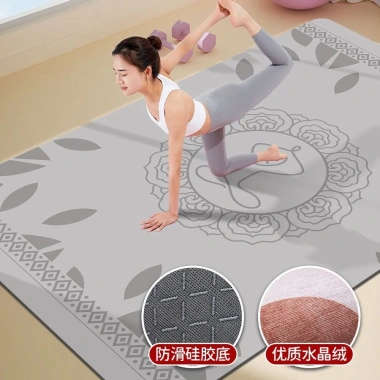 Thảm Yoga 160x200cm 5mm Siêu Mỏng Chống Trượt Kích Thước Lớn, Giá Ưu Đãi 868.824 VND 9