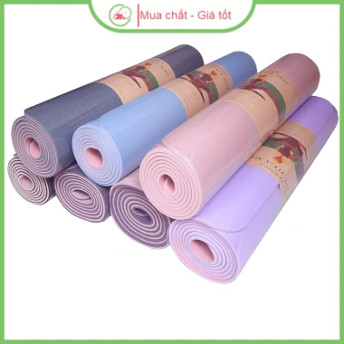 Thảm Yoga 2 Lớp Cao Cấp Bám Nền Vững, Thấm Mồ Hôi - Giá Ưu Đãi 76.000₫