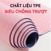 Thảm Yoga 2 lớp chống trượt bền, đệm xốp giảm va đập TOPBODY EFFORT 91.000₫ 8