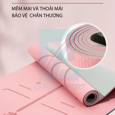 Thảm Yoga 2 lớp siêu dày TOPBODY EFFORT TPE chống trượt, thấm nước Giá 91.000₫ 4 Thảm Yoga 2 lớp siêu dày TOPBODY EFFORT TPE chống trượt, thấm nước Giá 91.000₫ 4