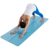 Thảm Yoga 2 Lớp TPE 6mm-8mm Chống Trượt, Định Tuyến, Tặng Túi và Dây Amalife 51k 5