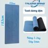 Thảm Yoga 5mm PU Cao Su Chống Trượt, Bám Vững, Hỗ Trợ Tư Thế Trường Giang 3