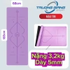 Thảm Yoga 5mm PU Cao Su Chống Trượt, Bám Vững, Hỗ Trợ Tư Thế Trường Giang 4