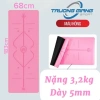 Thảm Yoga 5mm PU Cao Su Chống Trượt, Bám Vững, Hỗ Trợ Tư Thế Trường Giang 5