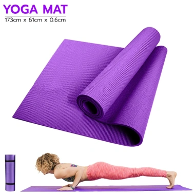 Thảm Yoga 6mm 2 Lớp Chống Trượt Cao Su Non TPE Cao Cấp - Giá Ưu Đãi 129k 5